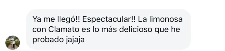 Mensaje de una clienta sobre La Viral